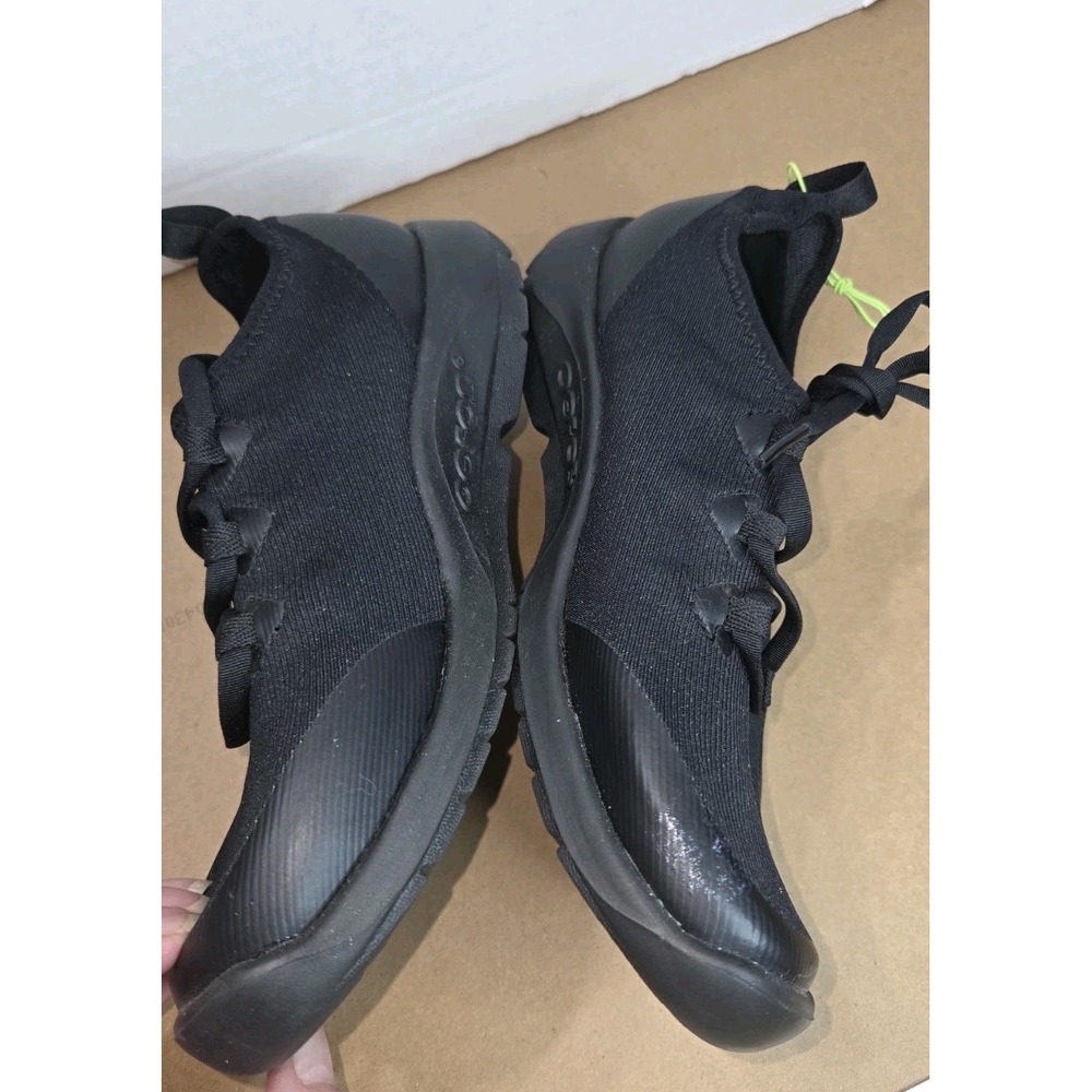 Oofos Oomg Sport LS BlK Lace Up Recovery Comfort Walking Shoes W 6 READ DESCRIPT - Picture 5 of 11
